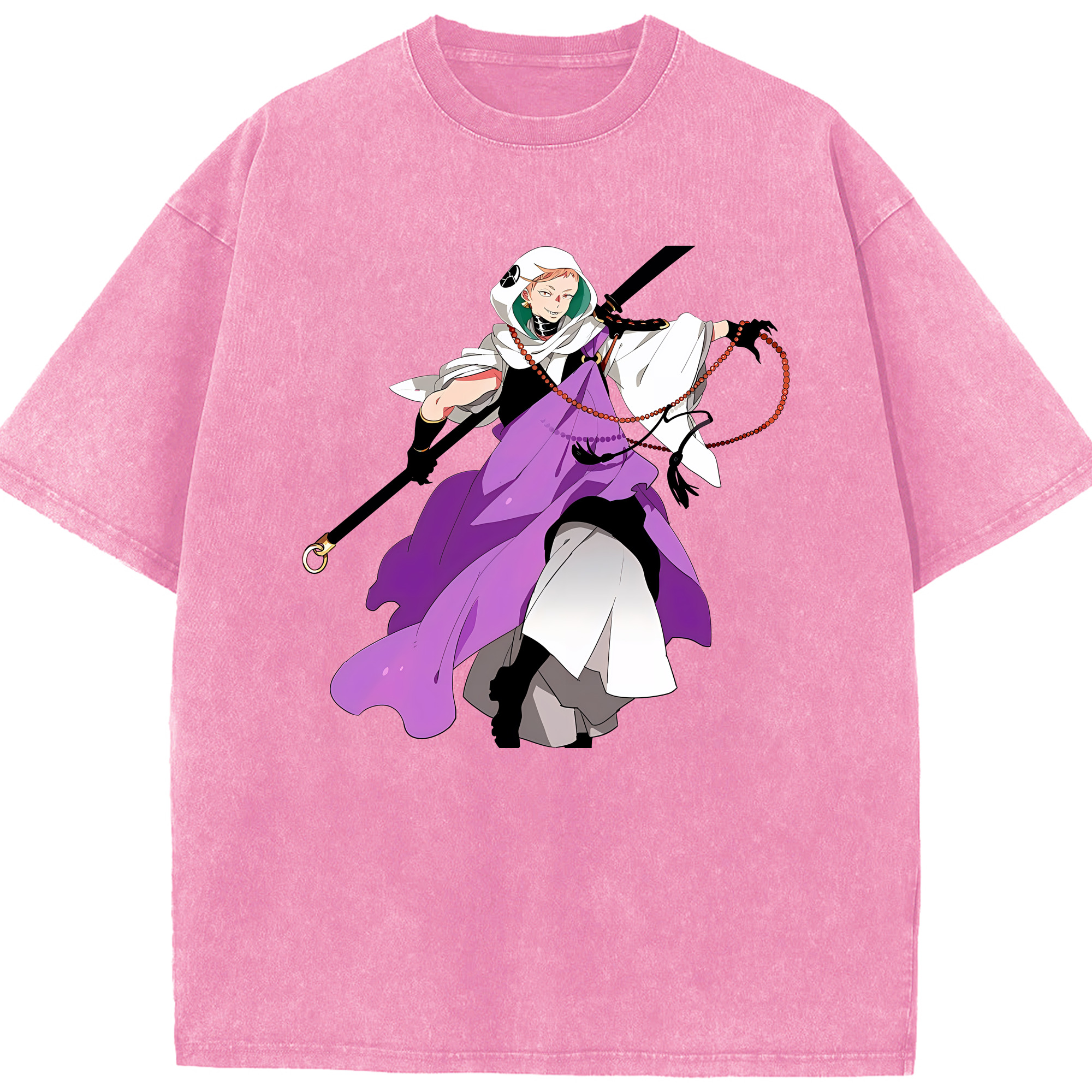 （画像用） 刀剣乱舞 Touken Ranbu 綿100% ヴィンテージ風 半袖Tシャツ（フロントプリント）